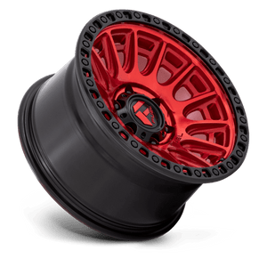 Fuel Offroad D834 CYCLE Candy Red W/ Black Ring 17x8.5 +30 5x127mm 71.6mm - Wheelwiz