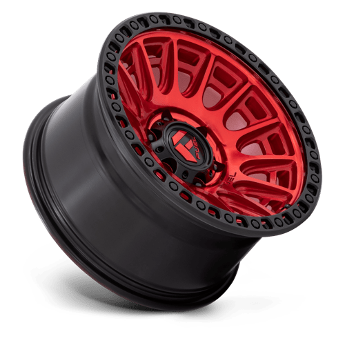 Fuel Offroad D834 CYCLE Candy Red W/ Black Ring 17x8.5 +30 5x130mm 71.5mm