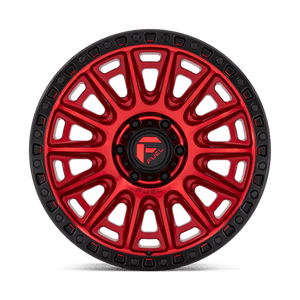 Fuel Offroad D834 CYCLE Candy Red W/ Black Ring 20x9 +1 6x135mm 87.1mm - Wheelwiz