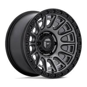 Fuel Offroad D835 CYCLE Matte Gunmetal W/ Black Ring 17x9 +1 5x127mm 71.5mm - Wheelwiz