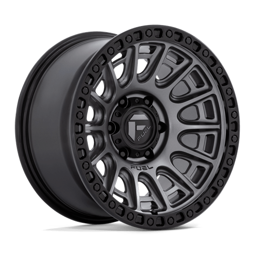 Fuel Offroad D835 CYCLE Matte Gunmetal W/ Black Ring 17x8.5 +30 5x130mm 71.5mm - Wheelwiz