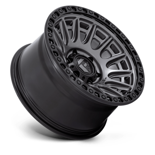 Fuel Offroad D835 CYCLE Matte Gunmetal W/ Black Ring 17x8.5 +30 5x127mm 71.6mm - Wheelwiz