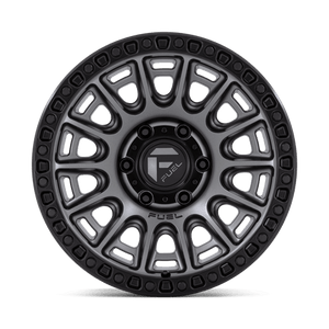 Fuel Offroad D835 CYCLE Matte Gunmetal W/ Black Ring 17x8.5 +34 6x120mm 66.9mm