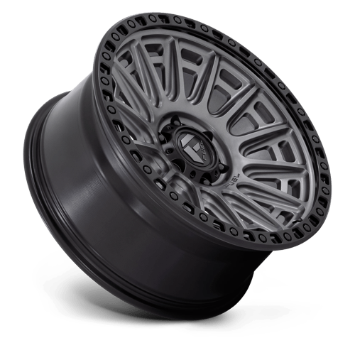 Fuel Offroad D835 CYCLE Matte Gunmetal W/ Black Ring 20x9 +1 6x139.7mm 106.1mm - Wheelwiz