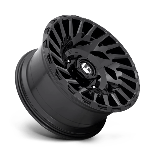 Fuel Offroad D682 CYCLONE Gloss Black 18x9 -12 5x127mm 71.5mm - Wheelwiz