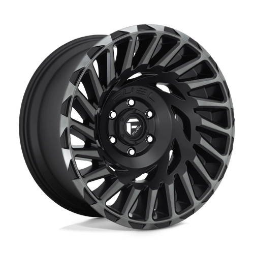 Fuel Offroad D683 CYCLONE Matte Machined Double Dark Tint 20x10 -18 6x135mm 87.1mm - WheelWiz