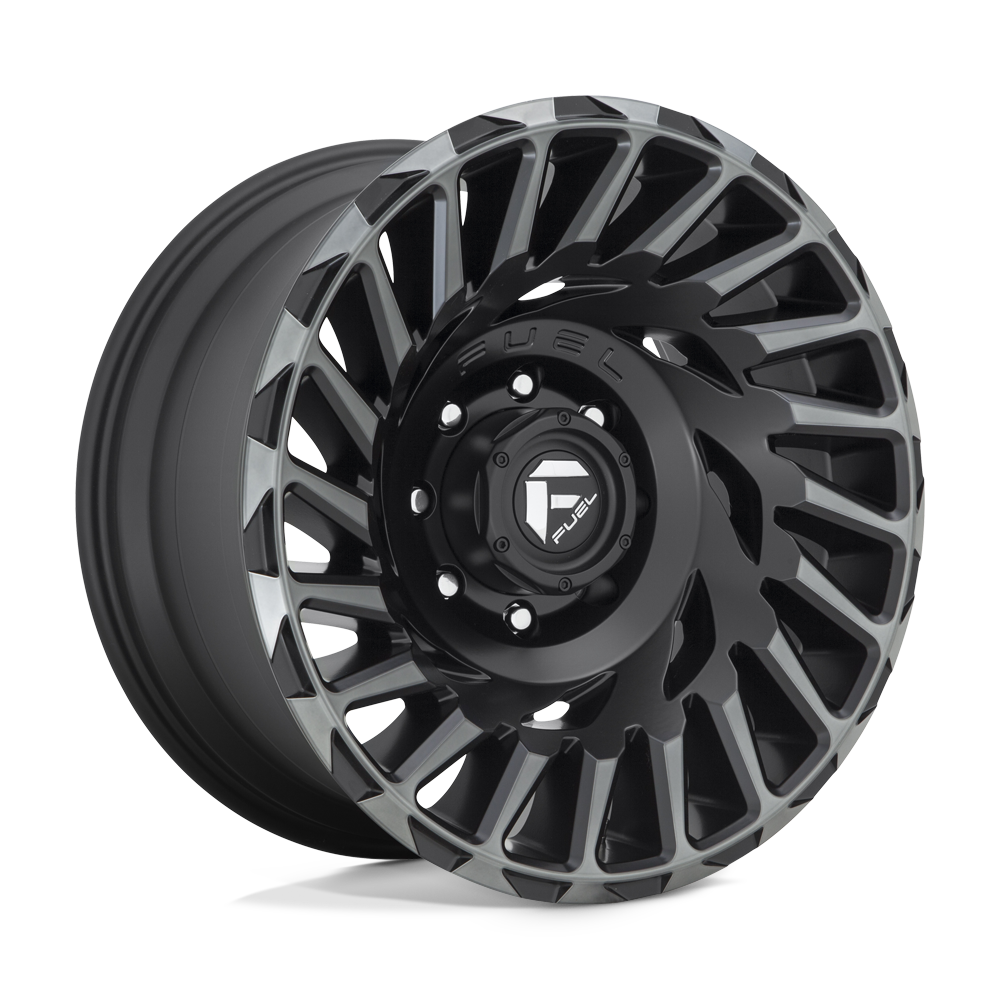 Fuel Offroad D683 CYCLONE Matte Machined Double Dark Tint 20x10 -18 8x170mm 125.1mm - WheelWiz