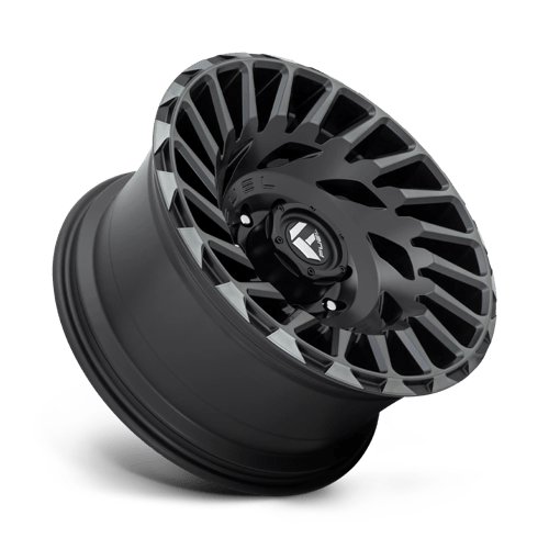 Fuel Offroad D683 CYCLONE Matte Mach Double Dark Tint 20x10 -18 5x150mm 110.1mm - Wheelwiz
