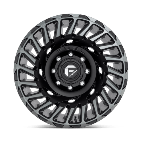 Fuel Offroad D683 CYCLONE Matte Mach Double Dark Tint 18x9 +1 5x127mm 71.5mm - Wheelwiz
