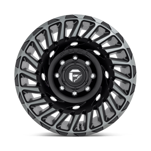 Fuel Offroad D683 CYCLONE Matte Mach Double Dark Tint 18x9 -12 6x139.7mm 106.1mm - Wheelwiz