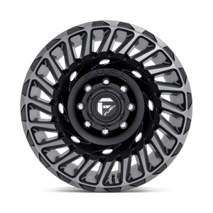 Fuel Offroad D683 CYCLONE Matte Mach Double Dark Tint 18x9 -12 6x139.7mm 106.1mm - Wheelwiz