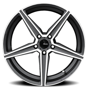 Advanti Cammino Matte Grey W/ Machined Face 20x9 +45 5x114.3mm 73.1mm - Wheelwiz