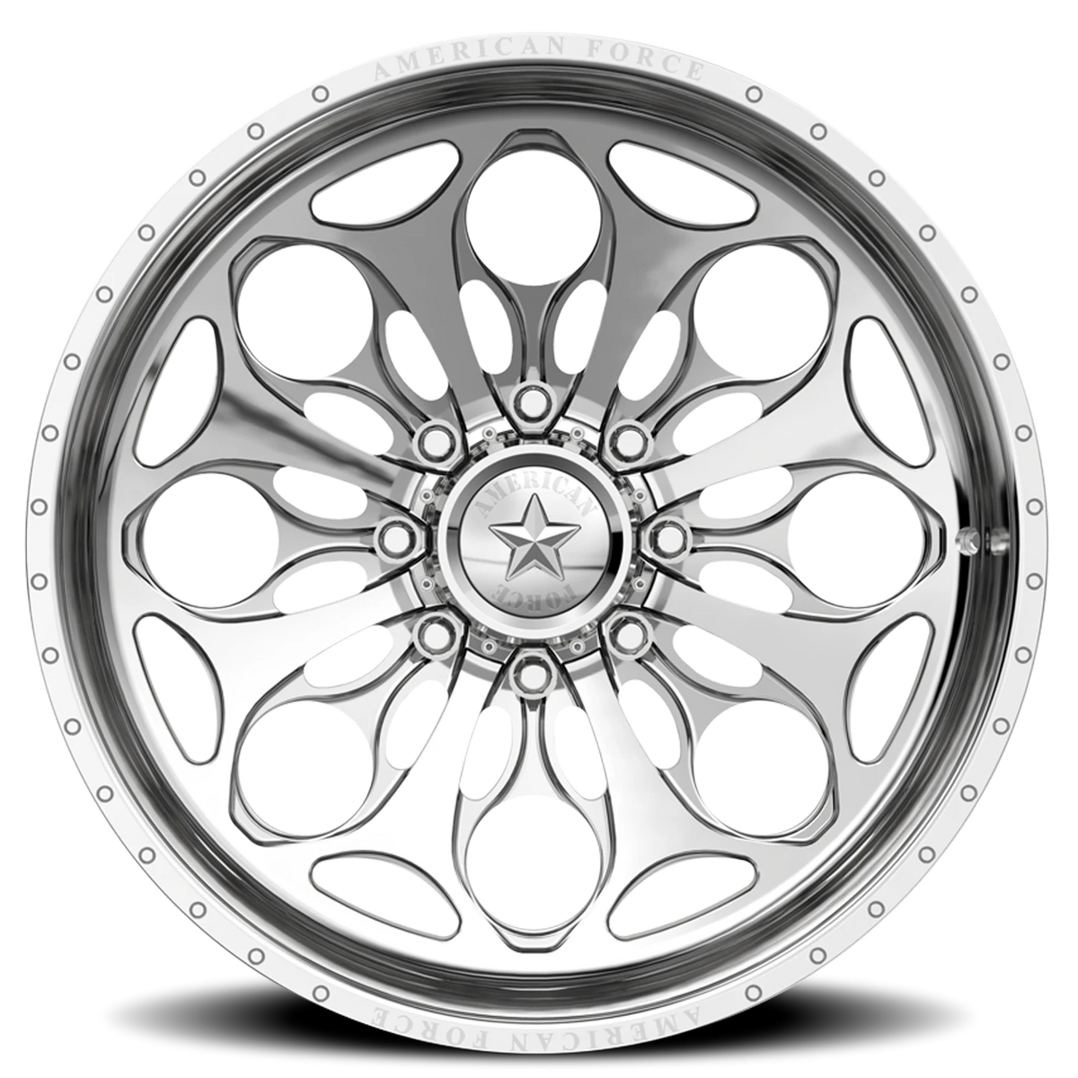 American Force CKH13 Carnage CC Polished 26x14 -90 6x135mm 87mm - Wheelwiz