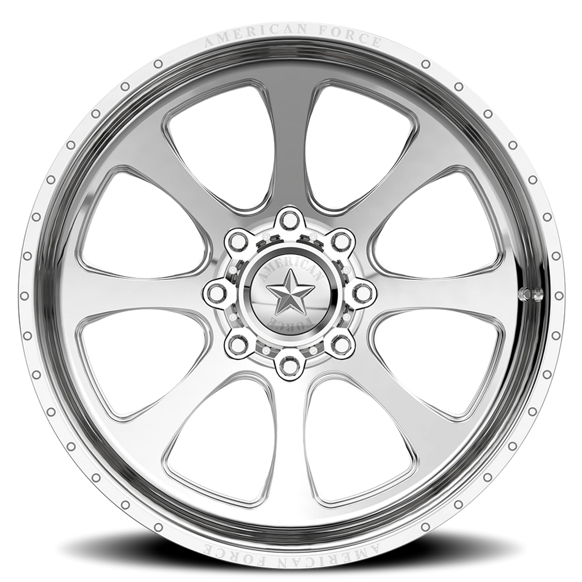American Force CKH34 Cerberus CC Polished 22x12 -55 5x139.7mm 108mm - Wheelwiz