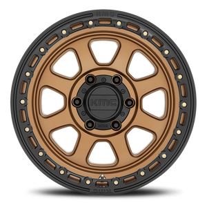 KMC KM548 CHASE Matte Bronze With Black Lip 20x9 +18 8x165.1mm 125.1mm