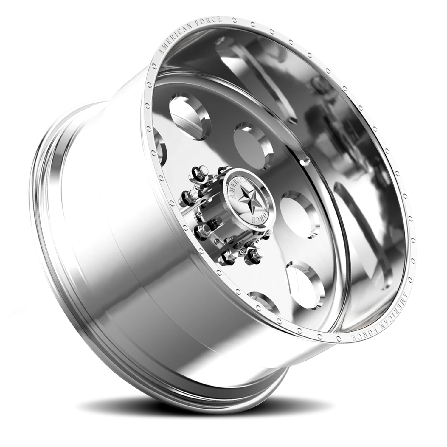 American Force 1 Classic SS Polished 20x9 0 5x139.7mm 77.8mm - Wheelwiz