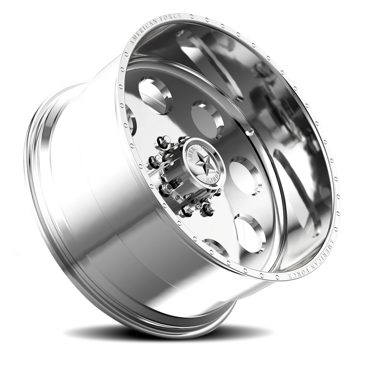 American Force 1 Classic SS Polished 22x12 -40 8x165.1mm 125mm - Wheelwiz