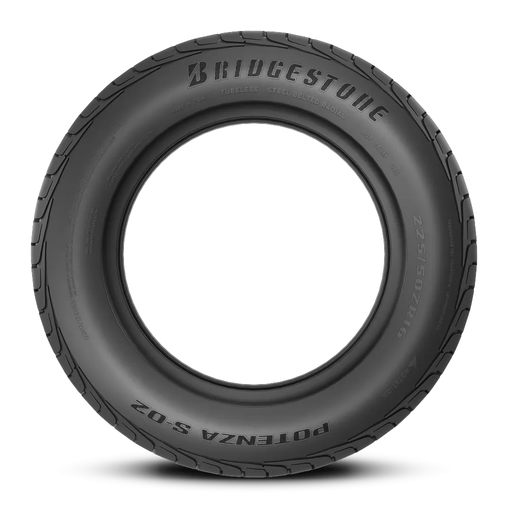 Bridgestone Potenza S-02 225/50ZR16 - Wheelwiz