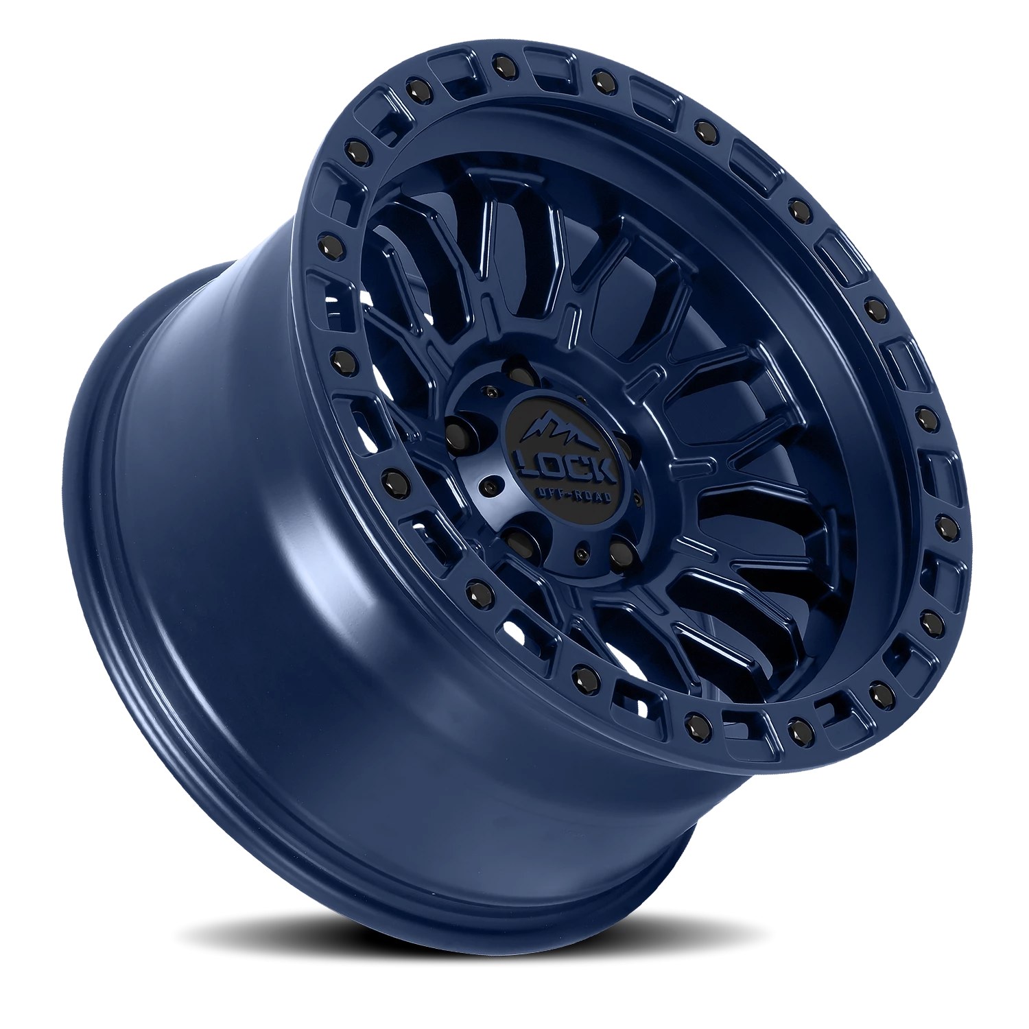 Lock Offroad Combat Matte Blue 20x10 +18 6x135mm 87.1mm - Wheelwiz