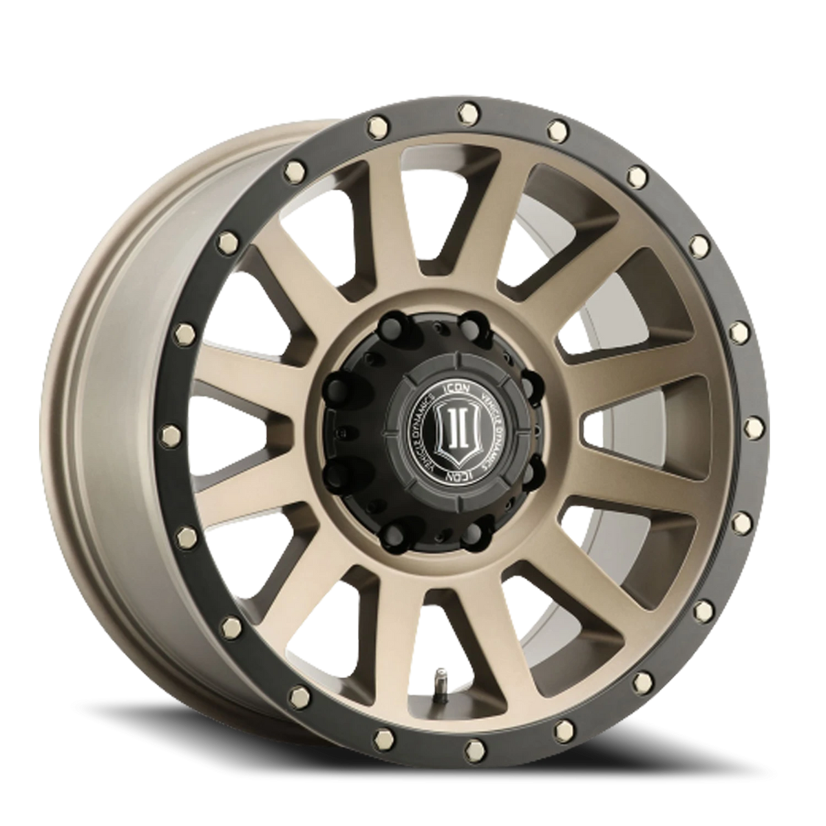 Icon Alloys Compression HD Bronze 18x9 +6 8x170mm 125mm
