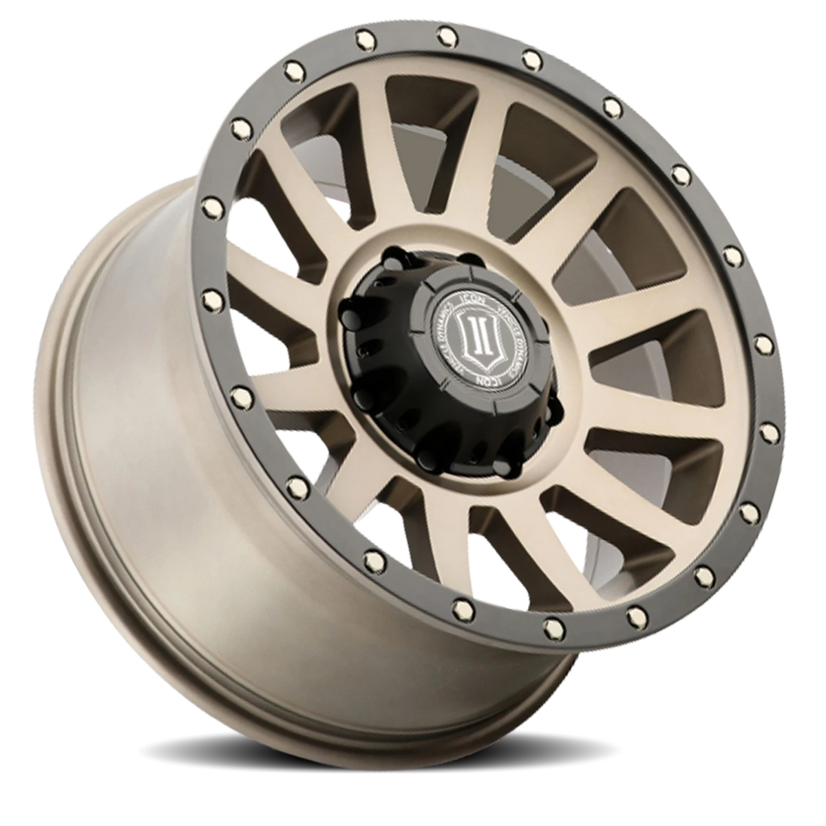 Icon Alloys Compression HD Bronze 18x9 +12 8x180mm 124.2mm