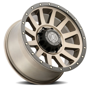 Icon Alloys Compression HD Bronze 18x9 +12 8x180mm 124.2mm
