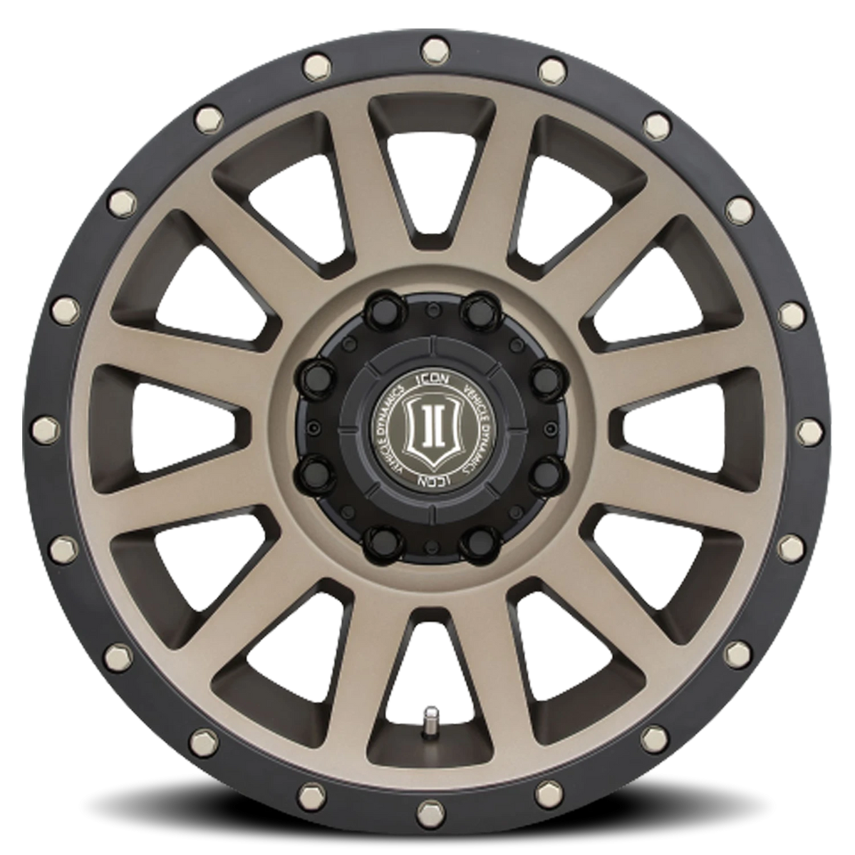 Icon Alloys Compression HD Bronze 18x9 +6 8x170mm 125mm
