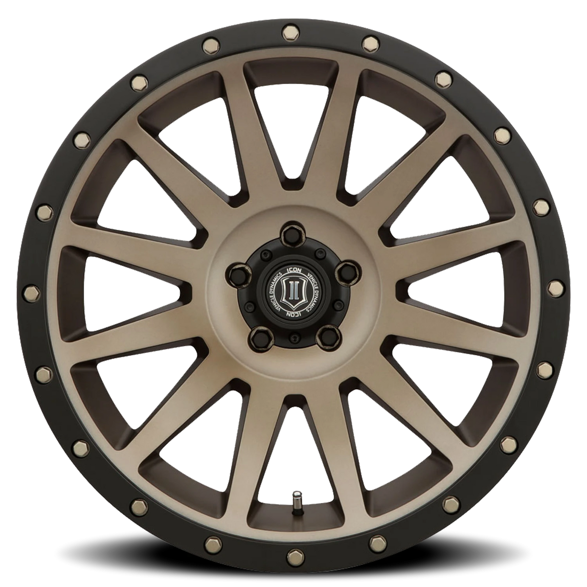 Icon Alloys Compression Bronze 17x8.5 -6 5x127mm 72mm