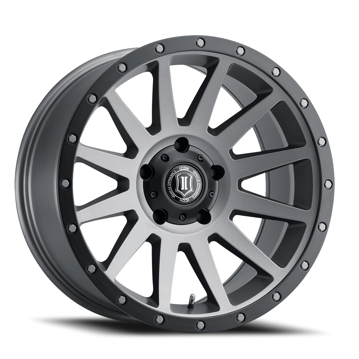 Icon Alloys Compression Titanium 17x8.5 -6 5x127mm 72mm