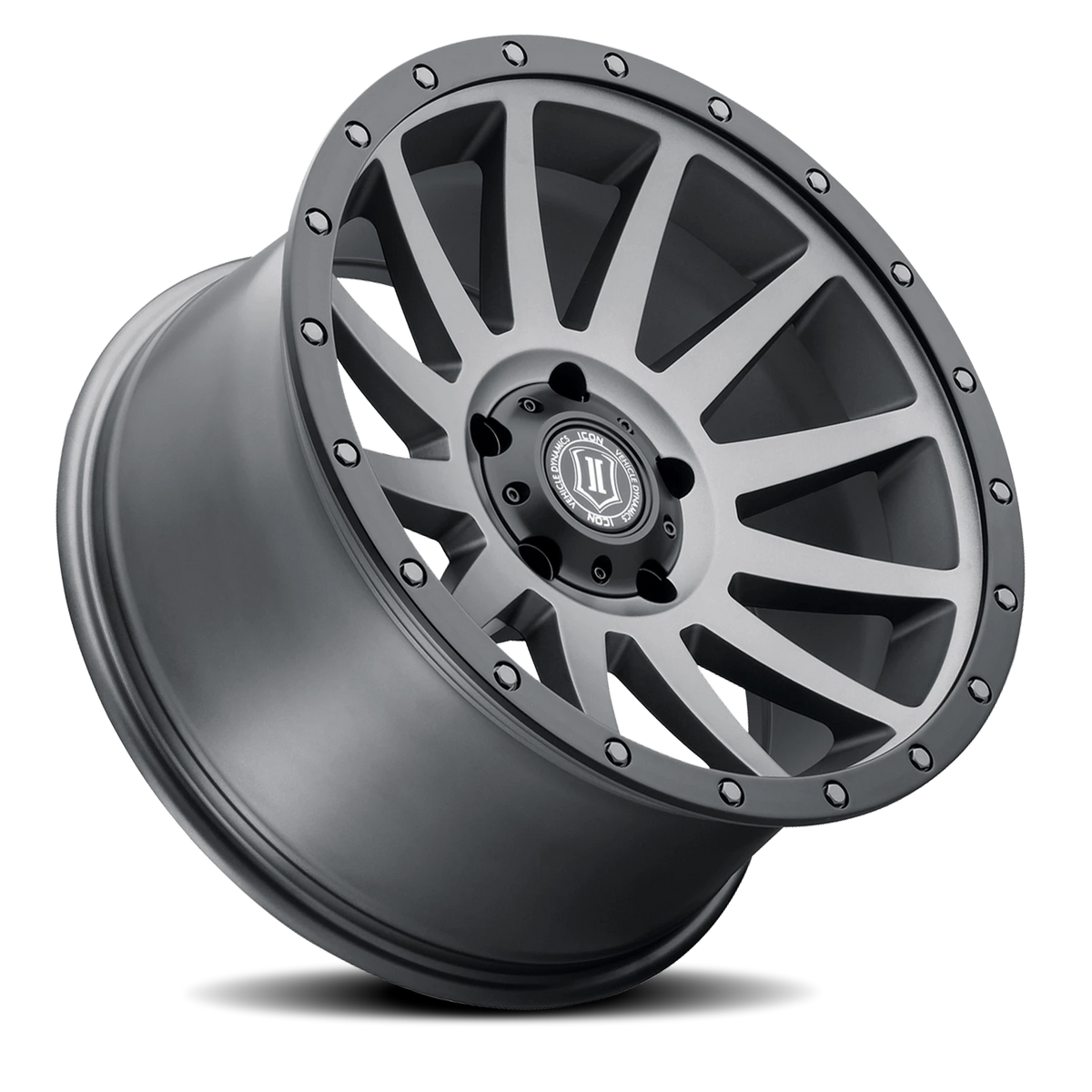 Icon Alloys Compression Titanium 17x8.5 -6 5x127mm 72mm