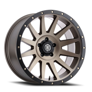 Icon Alloys Compression Bronze 18x9 -12 5x127mm 71.5mm