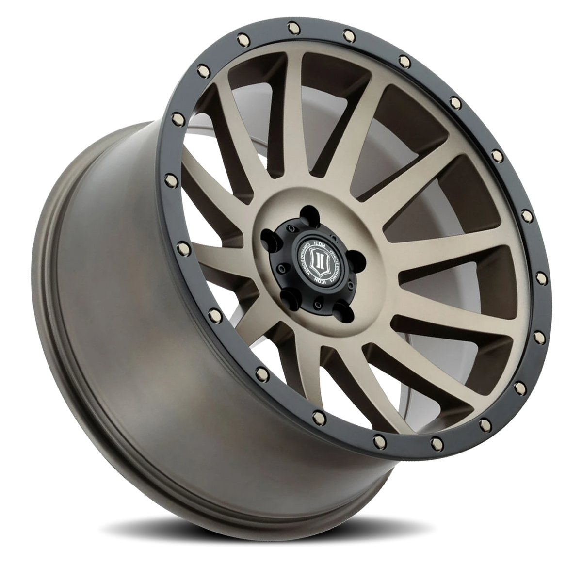 Icon Alloys Compression Bronze 18x9 -12 5x127mm 71.5mm