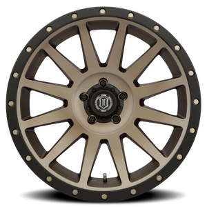 Icon Alloys Compression Bronze 18x9 -12 5x127mm 71.5mm