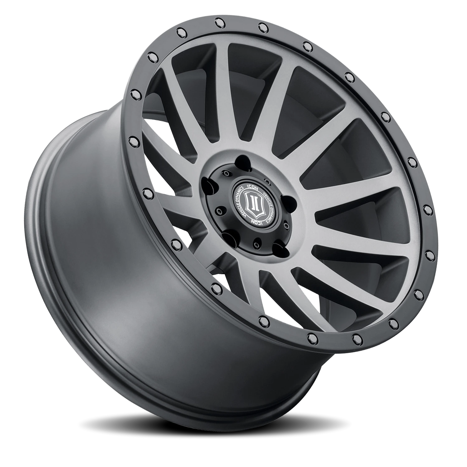 Icon Alloys Compression Titanium 18x9 -12 5x127mm 71.5mm