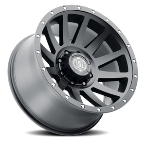 Icon Alloys Compression Satin Black 20x10 -19 8x170mm 125mm