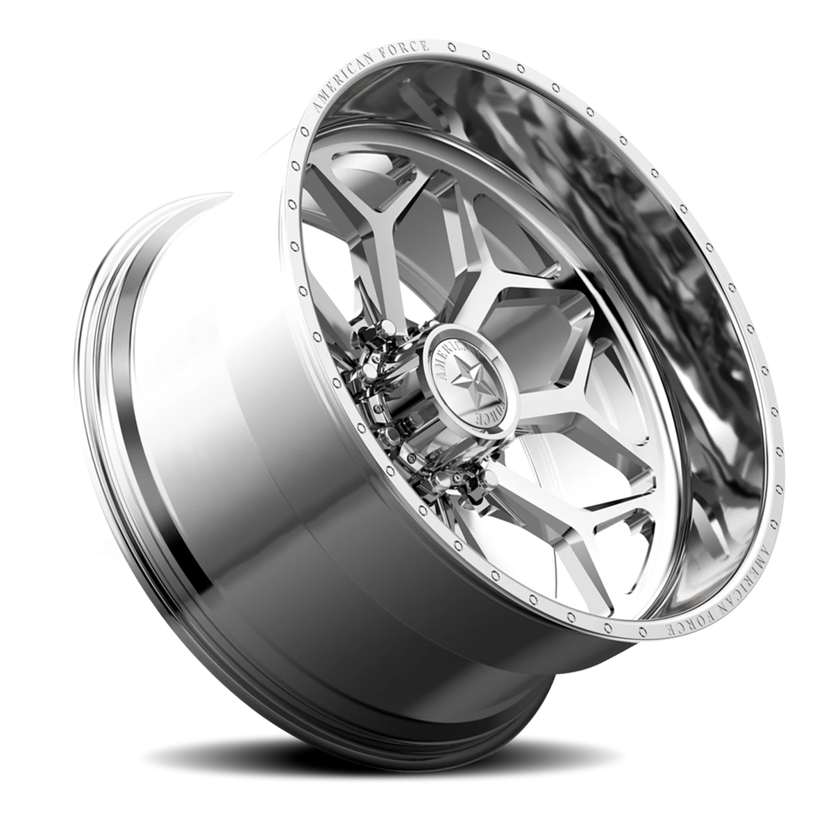 American Force CKH11 Cortex CC Polished 22x12 -55 8x180mm 124mm - Wheelwiz