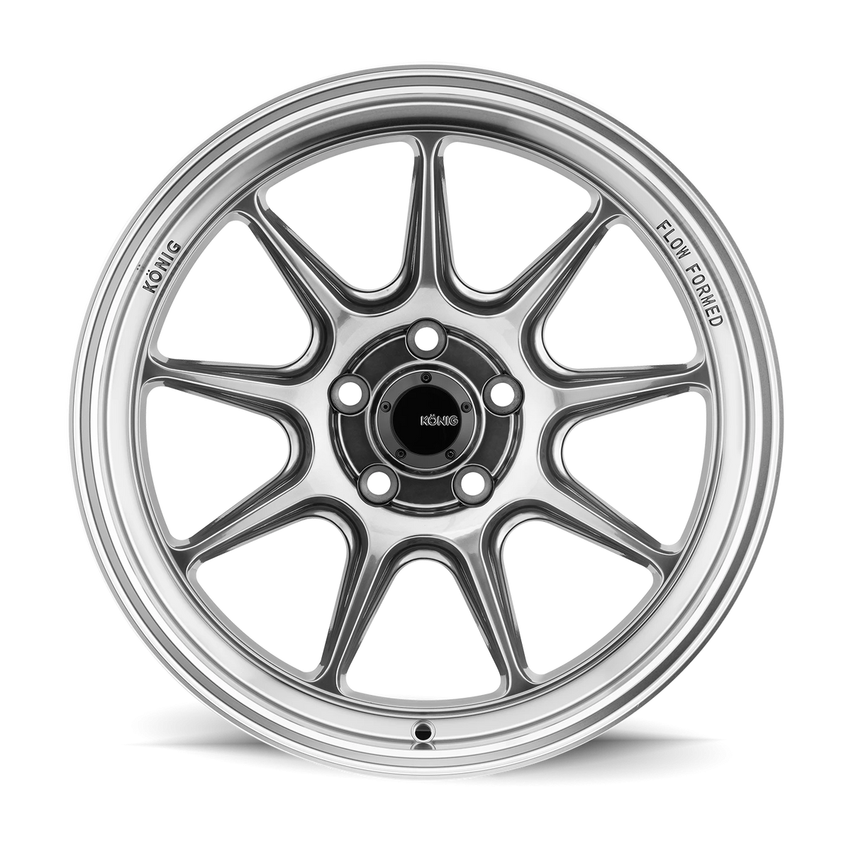 Konig Countergram Chrome Hyper Chrome W/ Machined Lip 19x8.5 +35 5x114.3mm 73.1mm - Wheelwiz