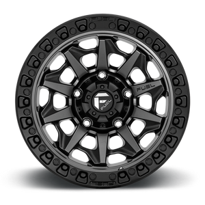 Fuel Offroad D716 COVERT Matte Gun Metal Black Bead Ring 20x10 -18 8x170mm 125.1mm