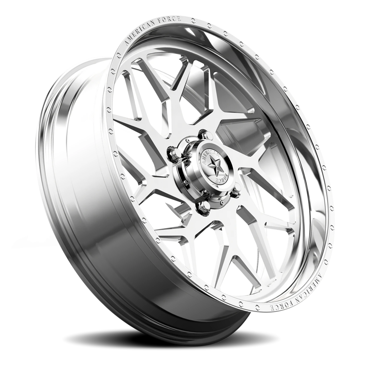 American Force K05 Coyote UTV Polished 24x7 0 4x156mm 115mm - Wheelwiz