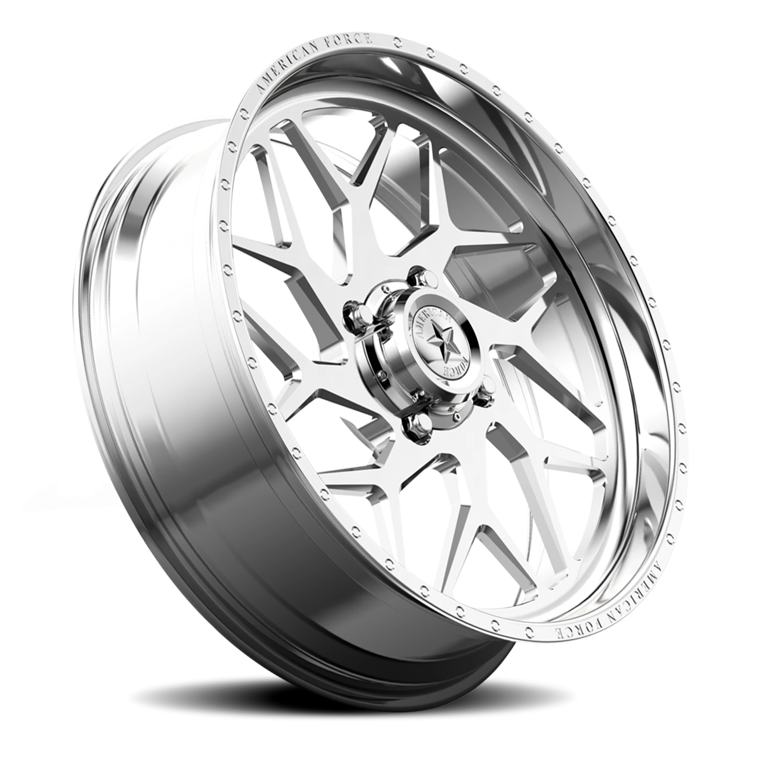 American Force K05 Coyote UTV Polished 24x7 0 4x156mm 115mm - Wheelwiz