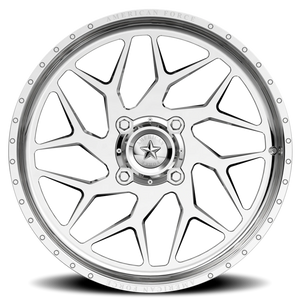 American Force K05 Coyote UTV Polished 22x7 0 4x156mm 115mm - Wheelwiz