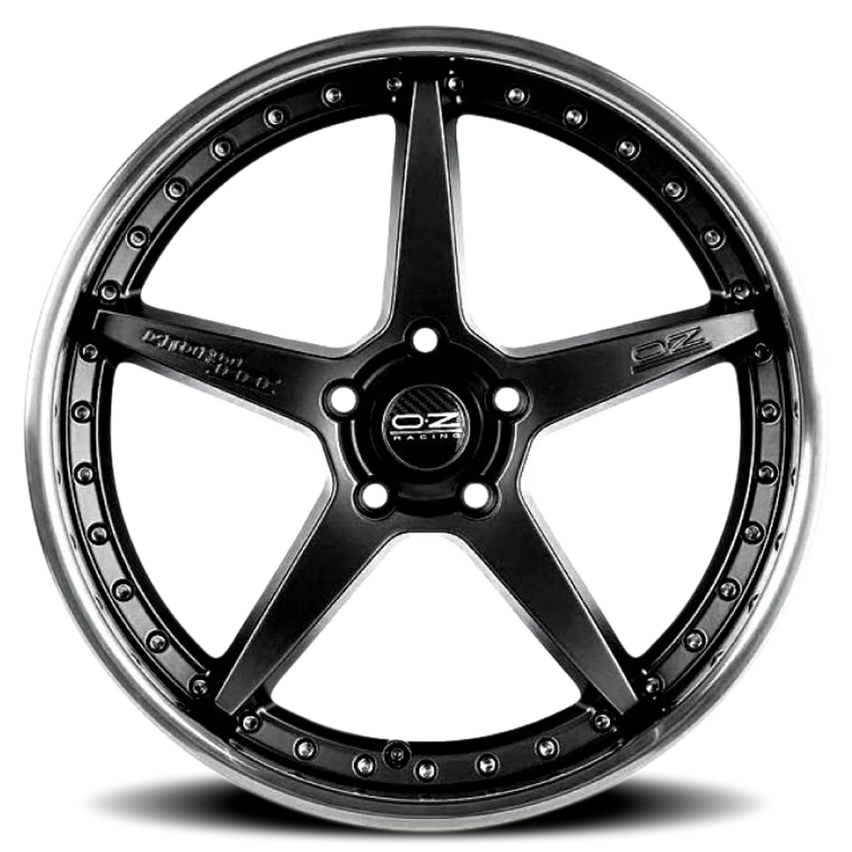 OZ Racing Crono III Matte Black 20x9.5 +46 5x130mm 71.56mm - Wheelwiz