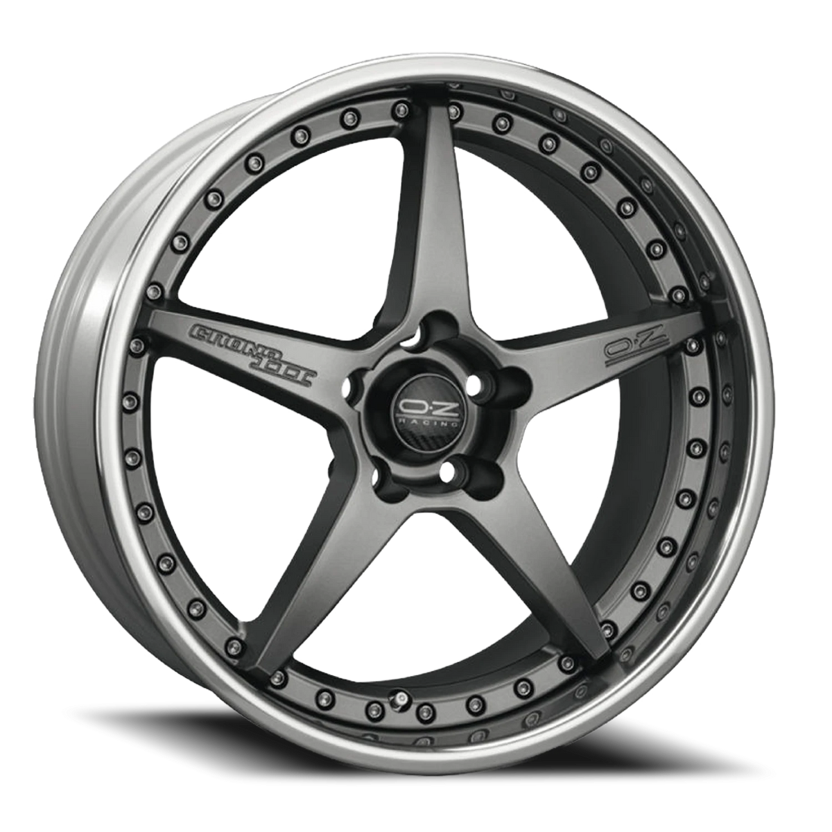 OZ Racing Crono III Matte Graphite Silver 20x9 +32 5x120mm 79mm - Wheelwiz