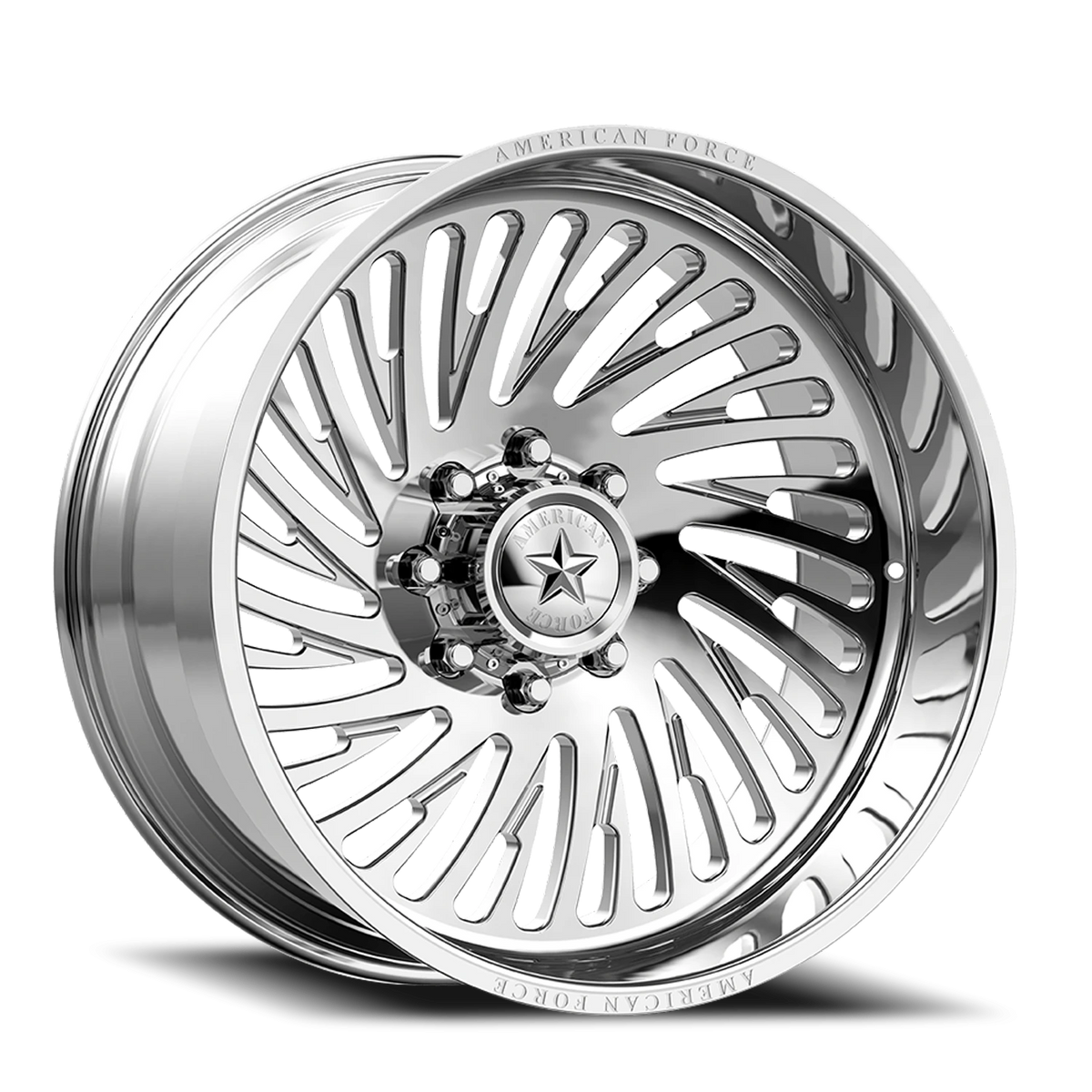 American Force CKH42 Cyclone CC Polished 20x12 -55 5x139.7mm 87mm - Wheelwiz