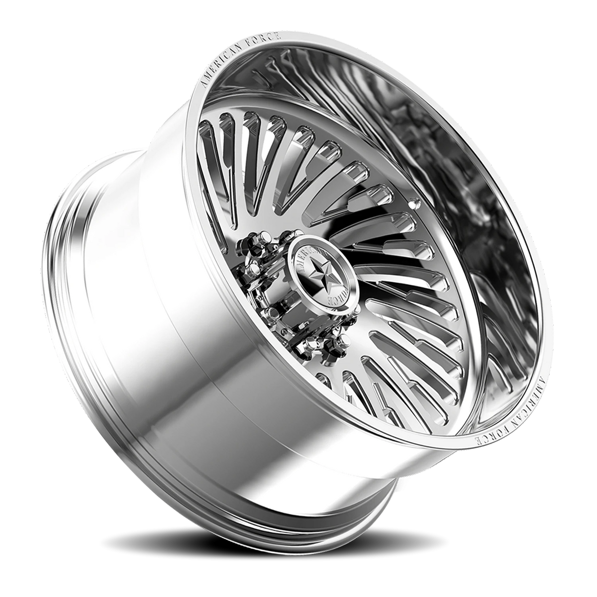 American Force CKH42 Cyclone CC Polished 24x12 -55 6x135mm 87mm - Wheelwiz