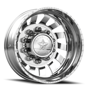 American Force D03 Zink DRW Polished 24x8.25 -145 8x210mm 154mm - Wheelwiz
