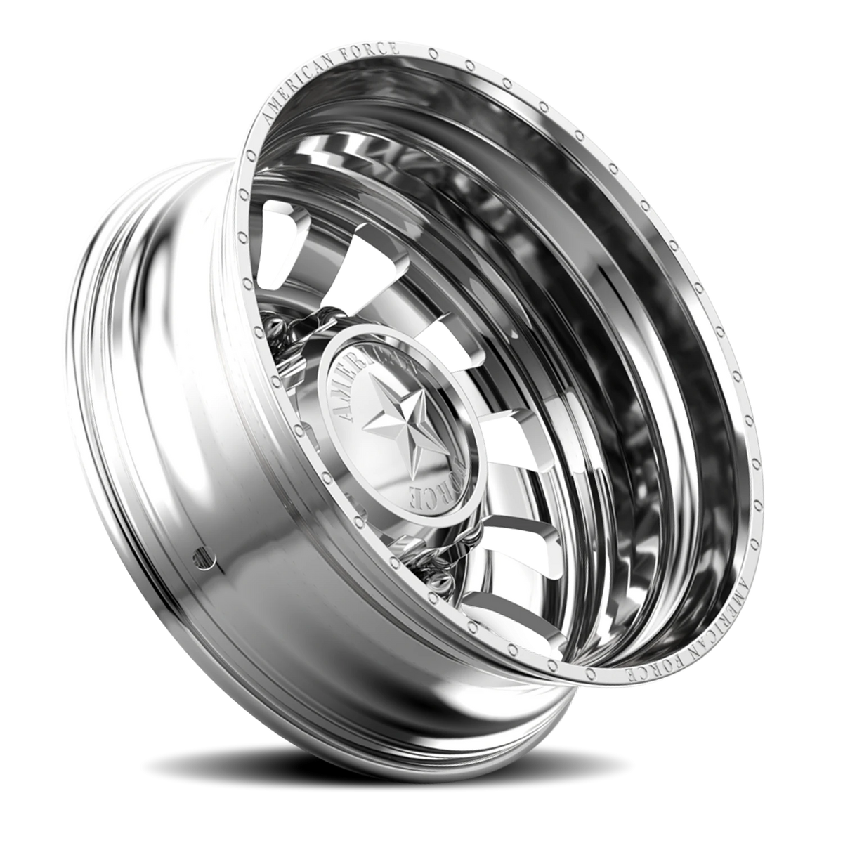 American Force D03 Zink DRW Polished 22x8.25 -145 8x170mm 125mm - Wheelwiz