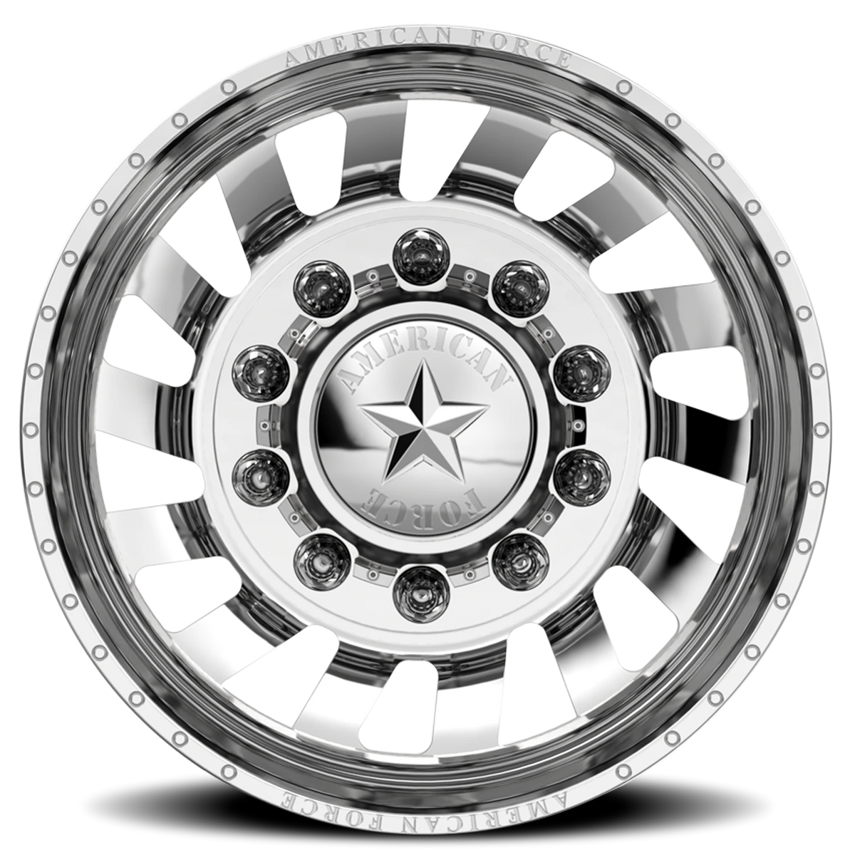 American Force D03 Zink DRW Polished 22.5x8.25 -145 8x170mm 125mm - Wheelwiz