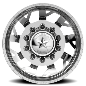 American Force D04 Man O'War DRW Polished 22x8.25 -145 10x225mm 170mm - Wheelwiz