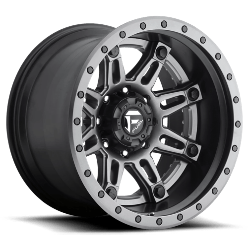 Fuel Offroad D232 HOSTAGE Matte Gun Metal 20x10 -19 6x139.7mm 108mm - 2 PIECE - Wheelwiz